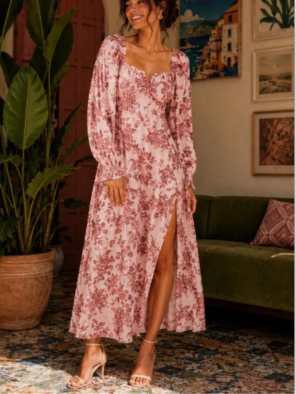 Free People Jaymes Midi Dress
